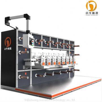 mavericks  8work stations  multifunction round press  die cutter machine
