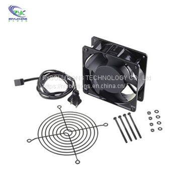 8025 DC 24V Brushless PC Case Cooling Fan