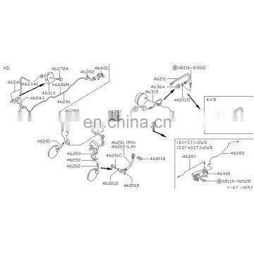 Load Sensing Valve Assy For NISSAN PICK UP D211993-1997 46400-56G04