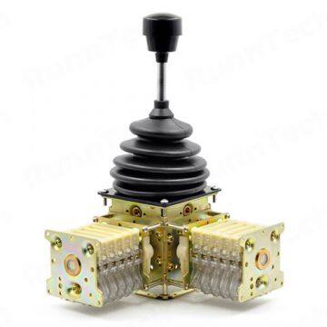 RunnTech 2 Axis 4 Step Industrial Joystick Controller for Steelworks & Foundries Industry