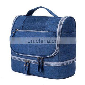 Online Hot Sell Dry Wet Separation Toiletry Bag Double Layer Waterproof Bathroom Organizer Bag For Men photo-6