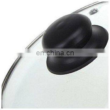 tempered glass lid with steam hole