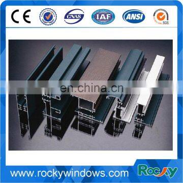Rocky Grey Color Powder Coated Aluminium Sliding Windows photo-6