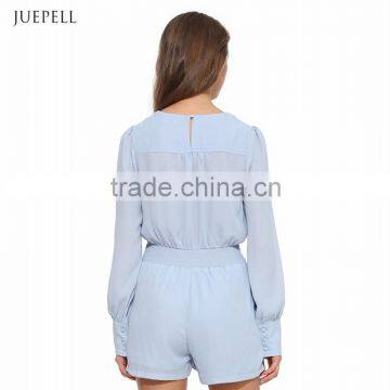 Hot Selling OL Sexy Deep V Elastic Waist Jumpsuits photo-6