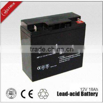 China Power Storage gel battery 12v 18ah