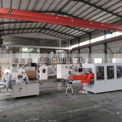 14 Lines Automatic Box and Plastic Bags Facial Tissue Production Line photo-3