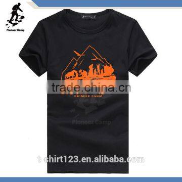 2014 custom latest shirts pattern for men with short sleeve funny print