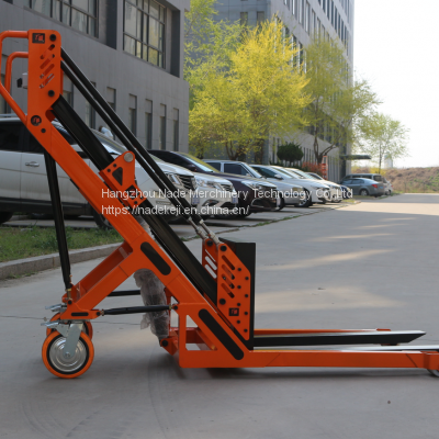 Warehouse Forklift Trucks Electric Pallet Stacker Lifter Battery Powered photo-5