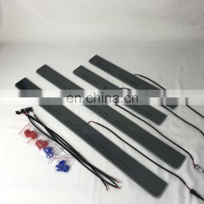 Led Door Sill Plate Strip for Volkswagen T-roc Dynamic Sequential Style Step Light Door Decoration Step photo-4