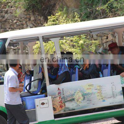 Cheap Smooth Shape Customizable China Made 18 Seater Gasoline Car photo-3