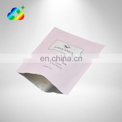 New design fashion 3 side heat seal bag packet