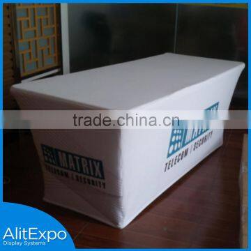 China New Design Popular Spandex Cocktail Table Covers photo-3