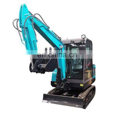 EPA CE Certification Diesel Engine Mini 2t Excavator Machine With Thumb Attachments photo-2