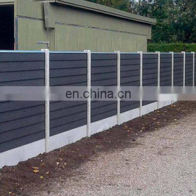 Garden Fence Outdoor Wood Plastic Composite WPC Fence board