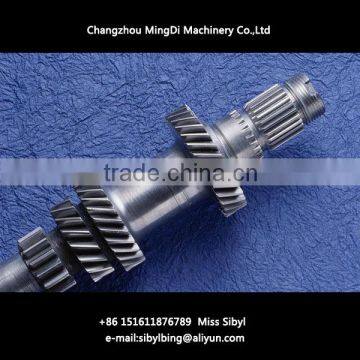 Customized Long Precision Transmission Forging Stainless Steel Shaft, Linear Spline Motor Axle Shaft, Worm Gear Shaft Quality Choice