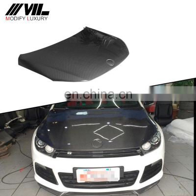 Modify Luxury for Car Carbon Engine Hood for VW Scirocco Coupe 2.0 TDI 2013