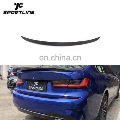 Carbon Fiber G20 Rear Ducktail Spoiler for BMW G20 330i M340i Sedan 2019-2020 P Style