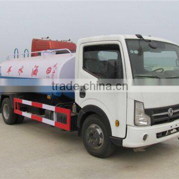 5m3 Dongfeng Captain watering tanker truck