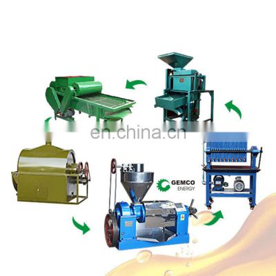 5 tons mini edible oil mill use small coconut copra oil press machine