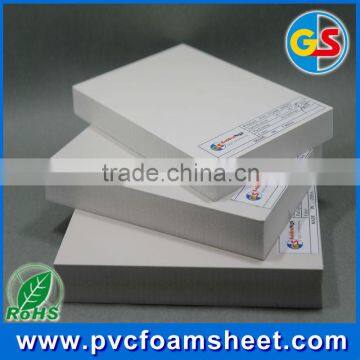 30MM White High Density Soundproof Pvc Foam Board With Fire Retardant for Thickness