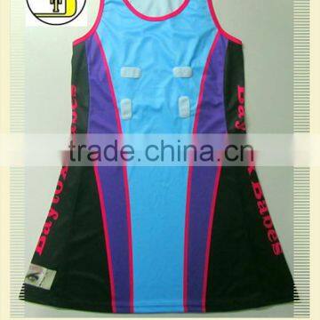 OEM sublimation sports netball dress