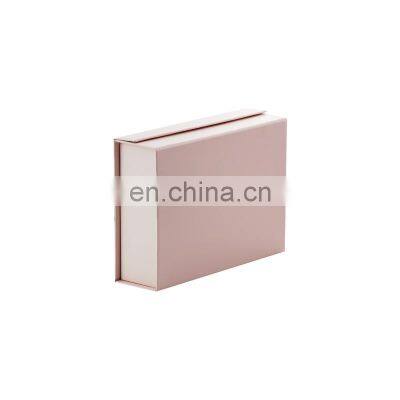 Custom Low MOQ 25pcs Cardboard Small Pink Magnetic Lid Gift Box Packaging for Keepsakes photo-3