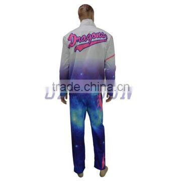 Hot Selling OEM Cheap Custom Sublimation Long Tracksuit/Jacket Warm Up/New Design Women Tracksuit photo-3