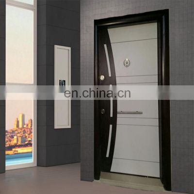 Modern front door design steel wooden door armored doors italian style