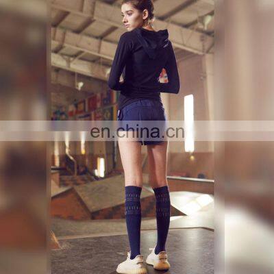 Custom New Designer Logo Medical Long Print Knee High Nurses Sports Medical Socks Compression photo-5