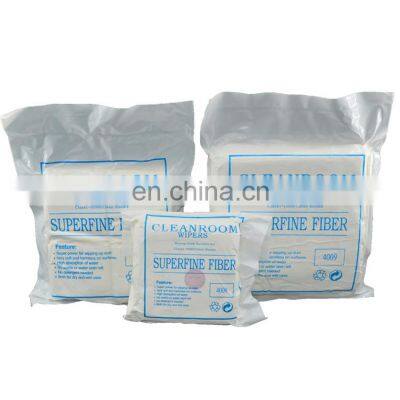 Sub Microfiber Cleanroom Wipe Lint Free Industrial Dust Removal White Oil Removal Wiper Cleaning Wipers Paper