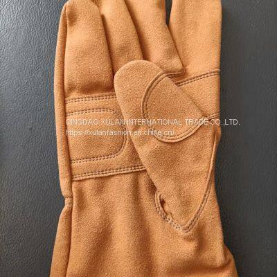 Microfiber Suede Gloves Driving Sports Leather Gloves Motorcycle Bicycle Gloves for Men photo-3