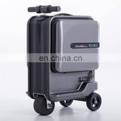 Air Wheel Series- SE3Mini Smart Riding Suitcase 2021 Wholesale New Hardside Luggage Valise De Voyage Electrical Suitcase
