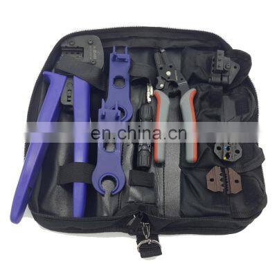 Portable PV Crimping Tool Kit For Solar Connector And Solar Cable