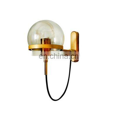 Gold Modern Iron Hotel Living Room Decoration E27 Bedroom Home Hotel Indoor Wall Lights