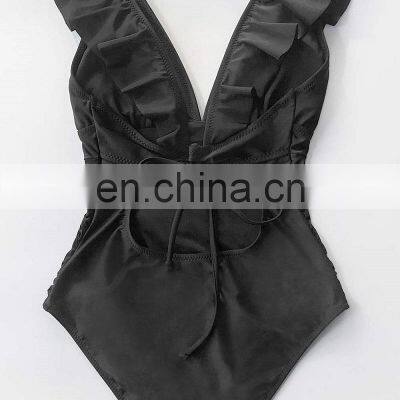 Custom Swimwear 2022 Best Designer Swimsuits Famous Brands Womens Swimwear Black Plus Size One Piece Swimsuit photo-5