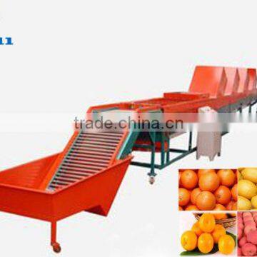 round fruit cleaning waxing drying and grading machine for sale