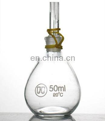 High Quality Temperature Pycnometer Transparent Water Test Lab Equipment Chemistry Laboratory Equipment Pycnometer Specific Grav photo-4
