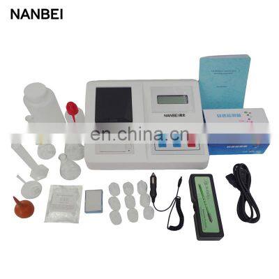 Rapid manual soil testing kits agriculture laboratory testing equipment soil nutrient NPK meter tester