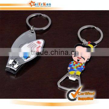 Hot sale enamel souvenir metal keychain