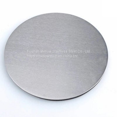 201 Stainless Steel  J1 J2 J3 S410 Sheet Metal Circle Cold Rolled Stainless Steel Ss Cookware Circle