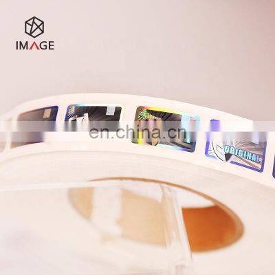 Personalised Custom Adhesive Honeycomb Tamper-Proof Holographic Sticker
