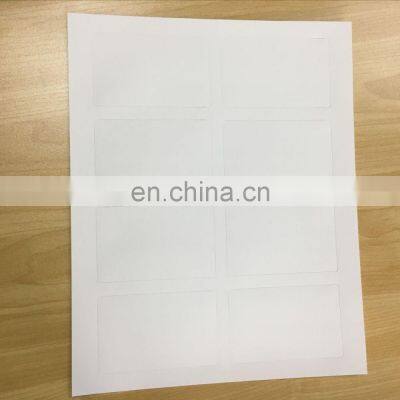 10 Mil Teslin 8-up Sheet for Printing photo-4