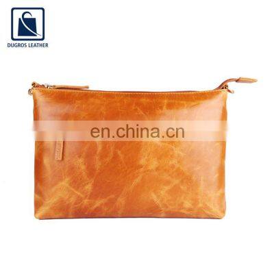 Fashion Style 2020 New Arrival Nickel Fitting and Zip Closure Type Genuine Leather Women Sling Bag