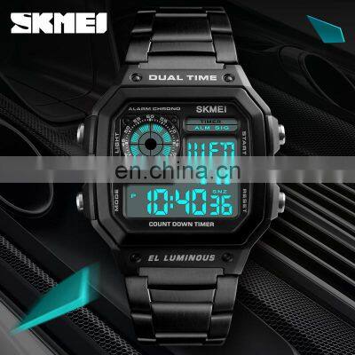 thailand hot watch skmei 1335 gold digital  watch