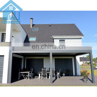 Supply Chinese Gazebo Also Call Aluminum Louver Roof Pergola motorized aluminum pergola