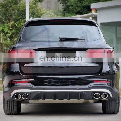 New Arrival Car Bumper PP Body Kit For 2020 Benz GLC Modified GLC43 AMG Body Kit With Car Grille Wheel arch Rear Lips Tips