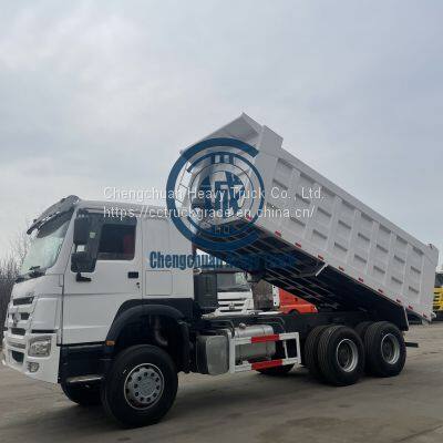 Refurbished Sinotruck 371HP 420HP New Style Used 6*4 10 Wheeler HOWO Dump Truck on Sale photo-3