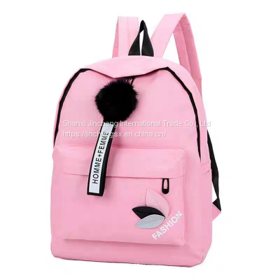 Large capacity customized fashion outdoor travel durable laptop backpack school bag for girls boys teens