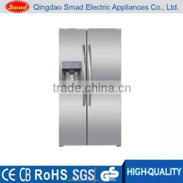 home appliance side by side refrigerator and freezer