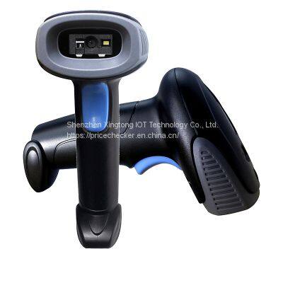 XT6400E XTIOT Static Timestamp Barcode Scanner Time Tracking 1D 2D QR Barcode Scanner Wireless photo-2